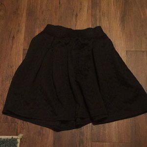 Black skirt